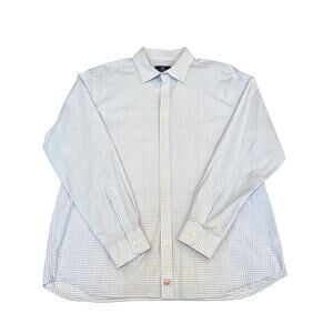NEW Vineyard Vines Men's Button Down Checkered Shirt, Blue/White, Size XL